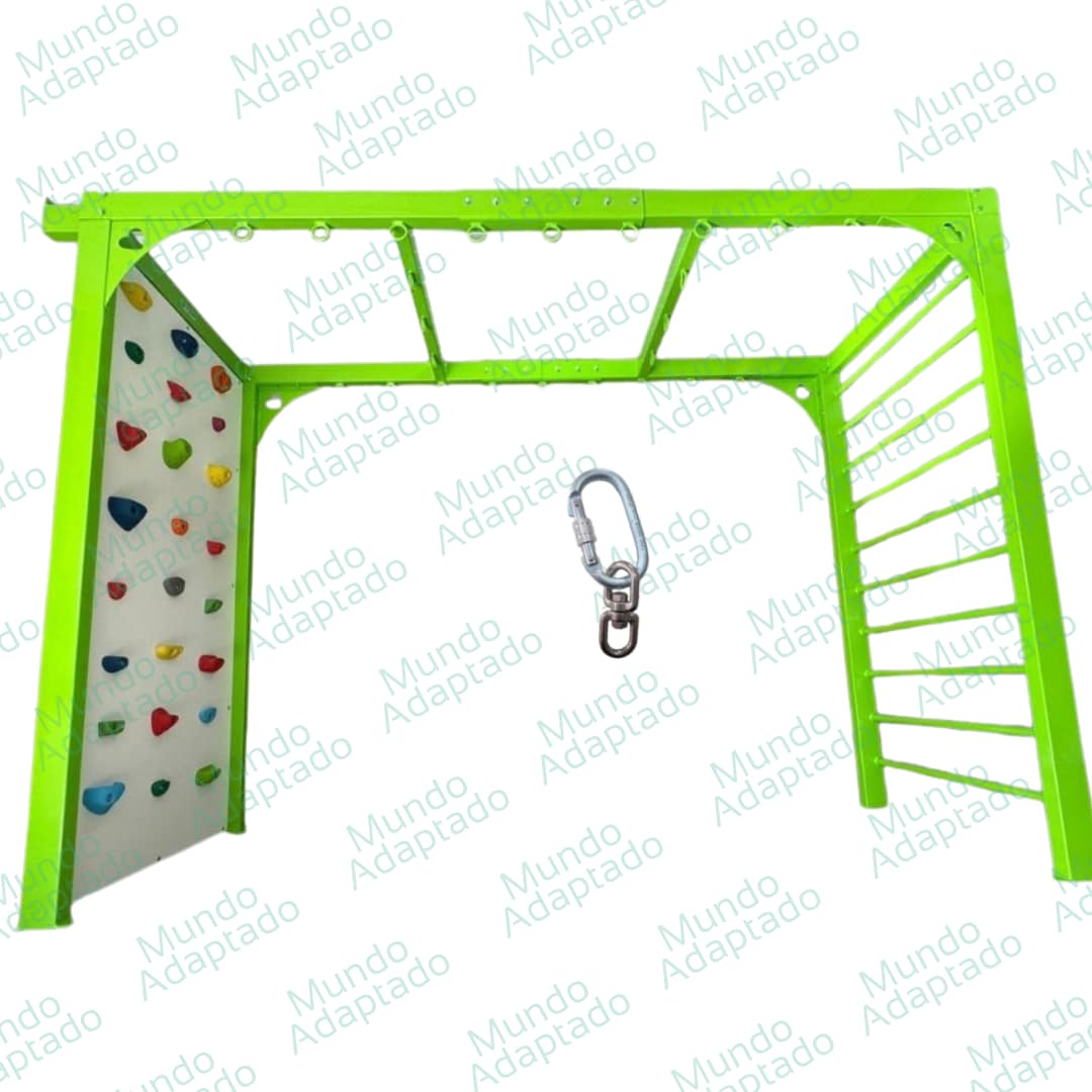 Estrutura IS 3x1x2,2m-Teto Livre+Espaldar+Escalada mdf - Image 3