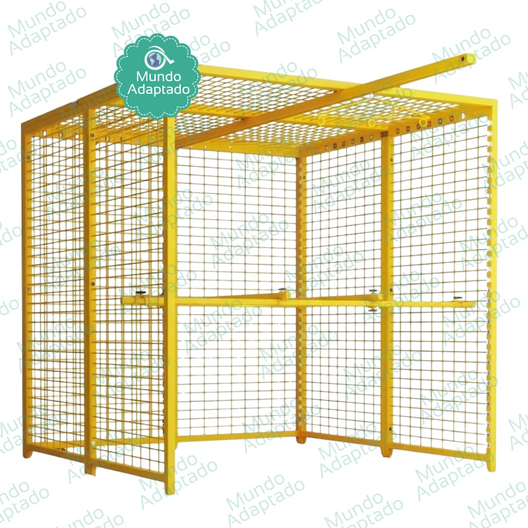 Gaiola de Habilidades 2x2x2m+Trilho de Marcha+Kit de Barras Paralelas - Image 5