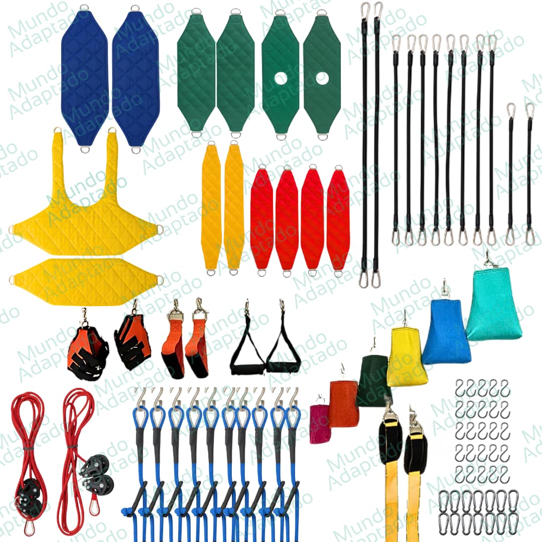 Kit Acessórios para Gaiola de Habilidades com Cinto 6 Pontos