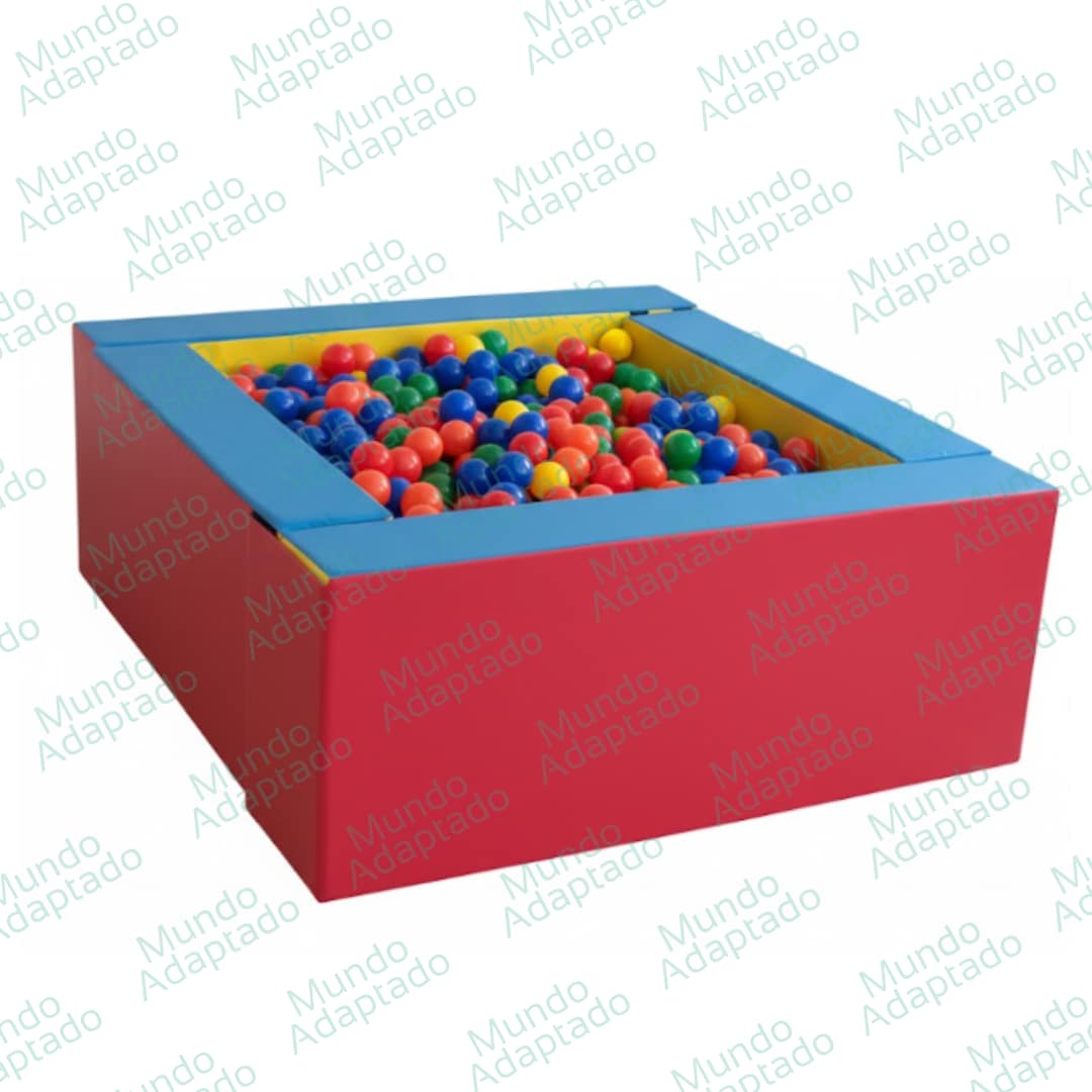 Piscina c/bolinhas coloridas(1,50mx1,50mx50cm)