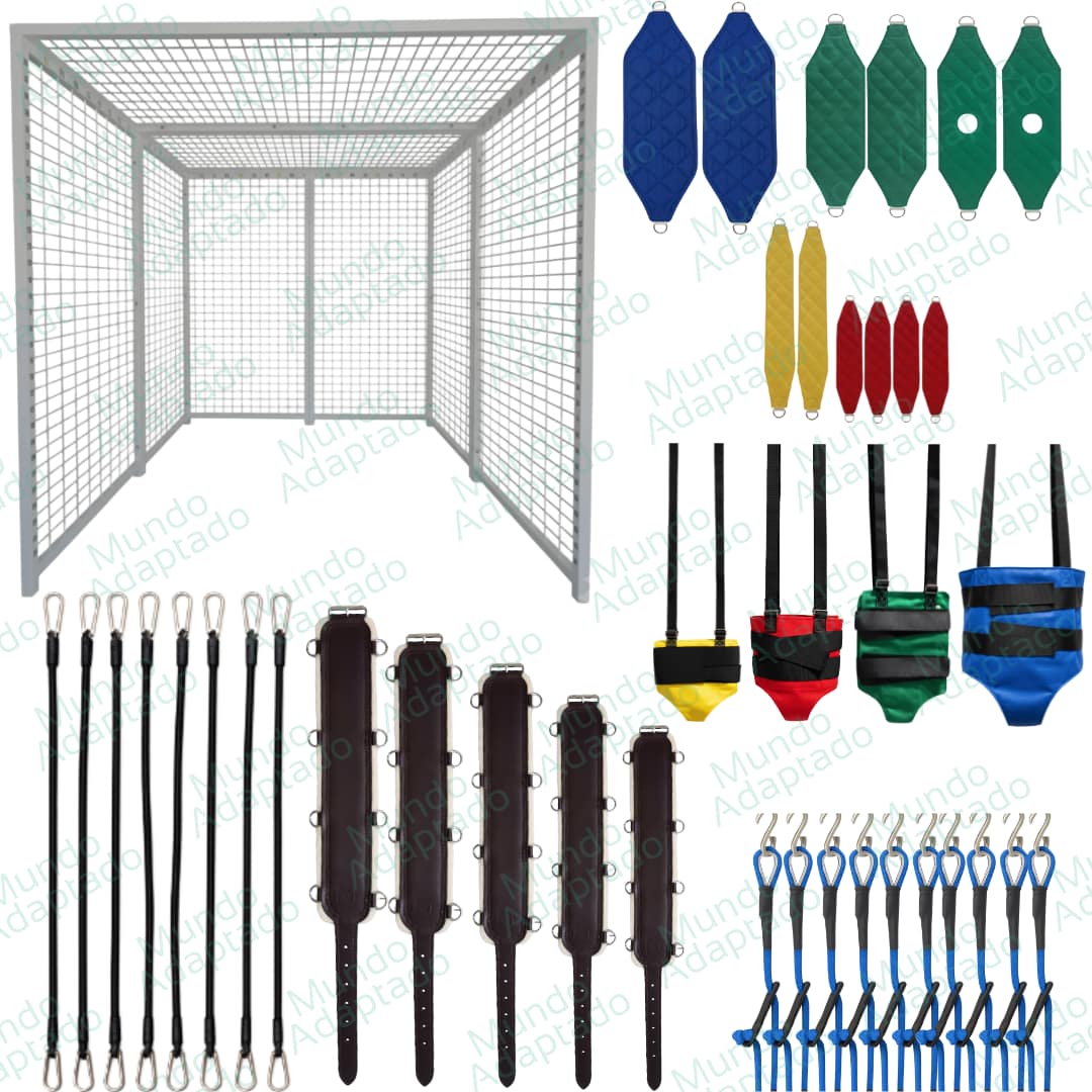 Combo 3-Gaiola Básica 2x2x2m+Acessórios
