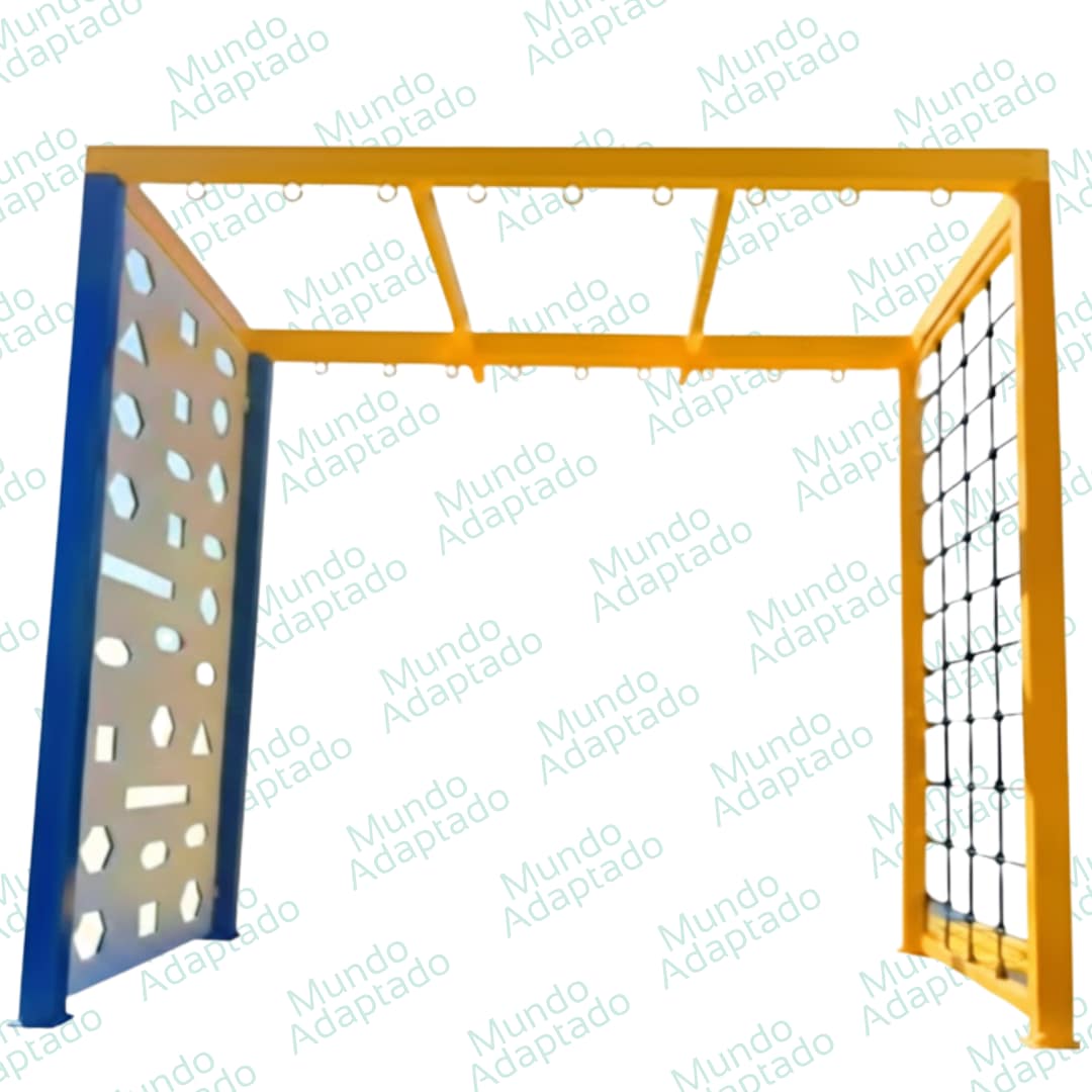 Estrutura IS(3x1x2,2m)-Teto Livre+Escalada de Cordas+Escalada Vazada