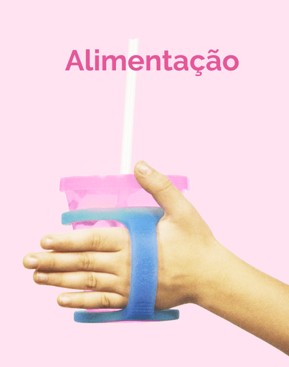 Alça em silicone para copos e mamadeiras - Image 2