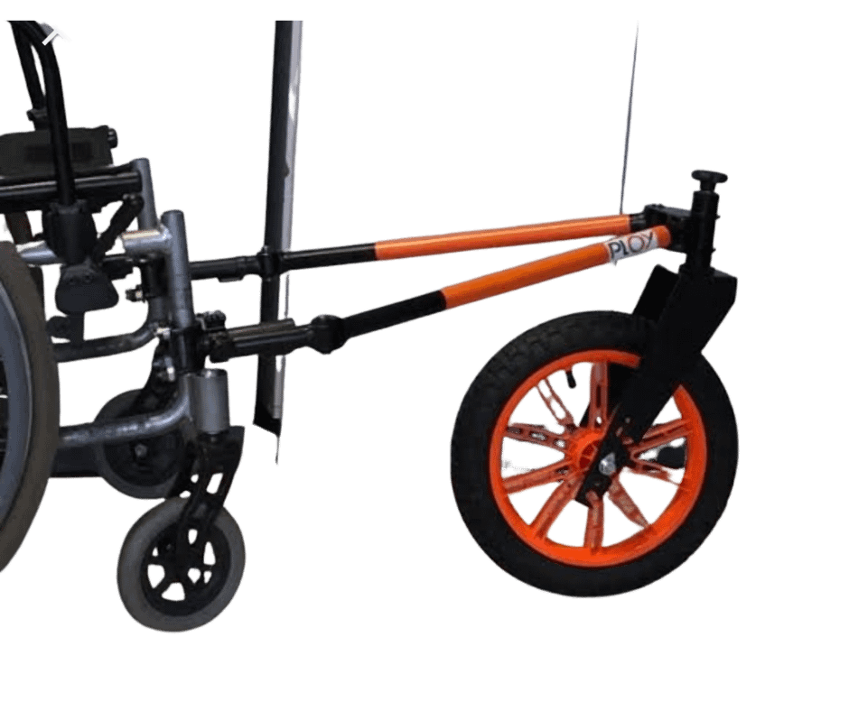Ploy 2.2 - Adaptação /Acessório para estabilidade da cadeira monobloco e outras na mobilidade urbana e esporte - Image 3